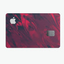 Liquid Abstract Paint Remix V34 - Premium Protective Decal Skin-Kit for the Apple Credit Card