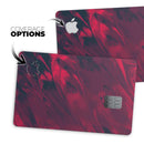 Liquid Abstract Paint Remix V34 - Premium Protective Decal Skin-Kit for the Apple Credit Card