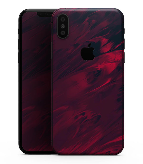 Liquid Abstract Paint Remix V34 - iPhone XS MAX, XS/X, 8/8+, 7/7+, 5/5S/SE Skin-Kit (All iPhones Available)