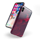Liquid Abstract Paint Remix V34 - iPhone X Swappable Hybrid Case