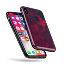 Liquid Abstract Paint Remix V34 - iPhone X Swappable Hybrid Case