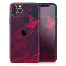 Liquid Abstract Paint Remix V34  - Protective Skin Wrap & Decal – Compatible with iPhone SE to iPhone 17 Pro Max (All Models)