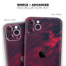 Liquid Abstract Paint Remix V34  - Protective Skin Wrap & Decal – Compatible with iPhone SE to iPhone 17 Pro Max (All Models)