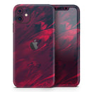 Liquid Abstract Paint Remix V34  - Protective Skin Wrap & Decal – Compatible with iPhone SE to iPhone 17 Pro Max (All Models)