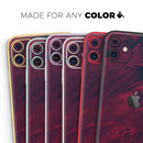 Liquid Abstract Paint Remix V34  - Protective Skin Wrap & Decal – Compatible with iPhone SE to iPhone 17 Pro Max (All Models)