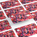 Liquid Abstract Paint Remix V35 - Premium Protective Decal Skin-Kit for the Apple Credit Card