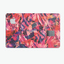 Liquid Abstract Paint Remix V35 - Premium Protective Decal Skin-Kit for the Apple Credit Card