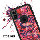 Liquid Abstract Paint Remix V35 - Skin Kit for the iPhone OtterBox Cases