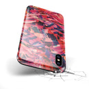 Liquid Abstract Paint Remix V35 - iPhone X Swappable Hybrid Case