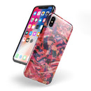 Liquid Abstract Paint Remix V35 - iPhone X Swappable Hybrid Case