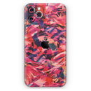 Liquid Abstract Paint Remix V35  - Protective Skin Wrap & Decal – Compatible with iPhone SE to iPhone 17 Pro Max (All Models)