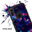 Liquid Abstract Paint Remix V36 - Skin Kit for the iPhone OtterBox Cases