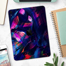 Liquid Abstract Paint Remix V36 - Full Body Skin Decal for the Apple iPad Pro 12.9", 11", 10.5", 9.7", Air or Mini (All Models Available)