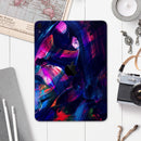 Liquid Abstract Paint Remix V36 - Full Body Skin Decal for the Apple iPad Pro 12.9", 11", 10.5", 9.7", Air or Mini (All Models Available)