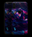 Liquid Abstract Paint Remix V36 - iPhone XS MAX, XS/X, 8/8+, 7/7+, 5/5S/SE Skin-Kit (All iPhones Available)