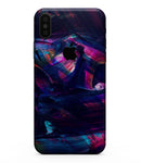 Liquid Abstract Paint Remix V36 - iPhone XS MAX, XS/X, 8/8+, 7/7+, 5/5S/SE Skin-Kit (All iPhones Available)