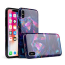 Liquid Abstract Paint Remix V36 - iPhone X Swappable Hybrid Case