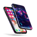 Liquid Abstract Paint Remix V36 - iPhone X Swappable Hybrid Case