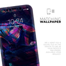 Liquid Abstract Paint Remix V36  - Protective Skin Wrap & Decal – Compatible with iPhone SE to iPhone 17 Pro Max (All Models)