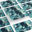 Liquid Abstract Paint Remix V37 - Premium Protective Decal Skin-Kit for the Apple Credit Card