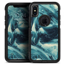 Liquid Abstract Paint Remix V37 - Skin Kit for the iPhone OtterBox Cases