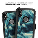 Liquid Abstract Paint Remix V37 - Skin Kit for the iPhone OtterBox Cases