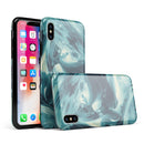 Liquid Abstract Paint Remix V37 - iPhone X Swappable Hybrid Case