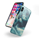 Liquid Abstract Paint Remix V37 - iPhone X Swappable Hybrid Case
