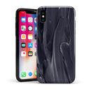 Liquid Abstract Paint Remix V38 - iPhone X Swappable Hybrid Case