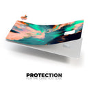 Liquid Abstract Paint Remix V39 - Premium Protective Decal Skin-Kit for the Apple Credit Card