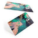 Liquid Abstract Paint Remix V39 - Premium Protective Decal Skin-Kit for the Apple Credit Card