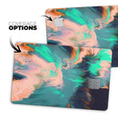 Liquid Abstract Paint Remix V39 - Premium Protective Decal Skin-Kit for the Apple Credit Card