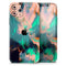 Liquid Abstract Paint Remix V39 - Skin-Kit compatible with the Apple iPhone 13, 13 Pro Max, 13 Mini, 13 Pro, iPhone 12, iPhone 11 (All iPhones Available)