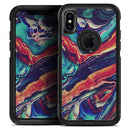 Liquid Abstract Paint Remix V3 - Skin Kit for the iPhone OtterBox Cases