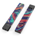 Liquid Abstract Paint Remix V3 - Premium Decal Protective Skin-Wrap Sticker compatible with the Juul Labs vaping device