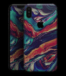 Liquid Abstract Paint Remix V3 - iPhone XS MAX, XS/X, 8/8+, 7/7+, 5/5S/SE Skin-Kit (All iPhones Available)