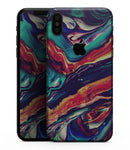 Liquid Abstract Paint Remix V3 - iPhone XS MAX, XS/X, 8/8+, 7/7+, 5/5S/SE Skin-Kit (All iPhones Available)