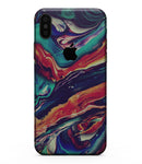 Liquid Abstract Paint Remix V3 - iPhone XS MAX, XS/X, 8/8+, 7/7+, 5/5S/SE Skin-Kit (All iPhones Available)