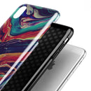 Liquid Abstract Paint Remix V3 - iPhone X Swappable Hybrid Case