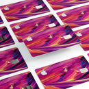 Liquid Abstract Paint Remix V40 - Premium Protective Decal Skin-Kit for the Apple Credit Card