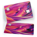 Liquid Abstract Paint Remix V40 - Premium Protective Decal Skin-Kit for the Apple Credit Card