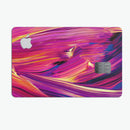 Liquid Abstract Paint Remix V40 - Premium Protective Decal Skin-Kit for the Apple Credit Card