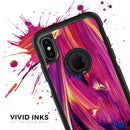 Liquid Abstract Paint Remix V40 - Skin Kit for the iPhone OtterBox Cases