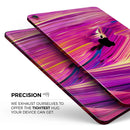 Liquid Abstract Paint Remix V40 - Full Body Skin Decal for the Apple iPad Pro 12.9", 11", 10.5", 9.7", Air or Mini (All Models Available)