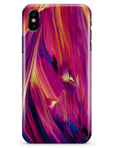 Liquid Abstract Paint Remix V40 - iPhone X Clipit Case