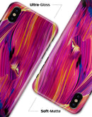 Liquid Abstract Paint Remix V40 - iPhone X Clipit Case
