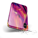 Liquid Abstract Paint Remix V40 - iPhone X Swappable Hybrid Case