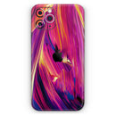 Liquid Abstract Paint Remix V40  - Protective Skin Wrap & Decal – Compatible with iPhone SE to iPhone 17 Pro Max (All Models)