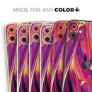 Liquid Abstract Paint Remix V40  - Protective Skin Wrap & Decal – Compatible with iPhone SE to iPhone 17 Pro Max (All Models)