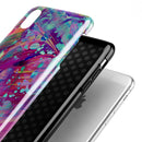 Liquid Abstract Paint Remix V41 - iPhone X Swappable Hybrid Case